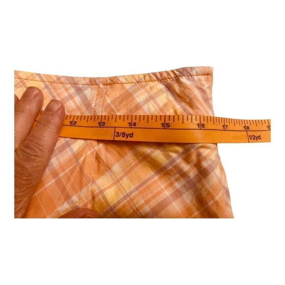 Sonoma Orange Checkered Skort - Picture 6 of 8
